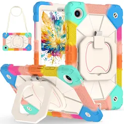 Children's Cute Heavy - Duty EVA Tablet Cover with Stand & Shockproof Protection for Tab One 8.7 K9 2025 (Colorful Blue)