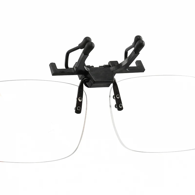 Reading Glasses Unisex Clip on Anti Blue Light Reading Glasses Magnifier Women Men Rimless Portable Presbyopia Glasses Clips Lens