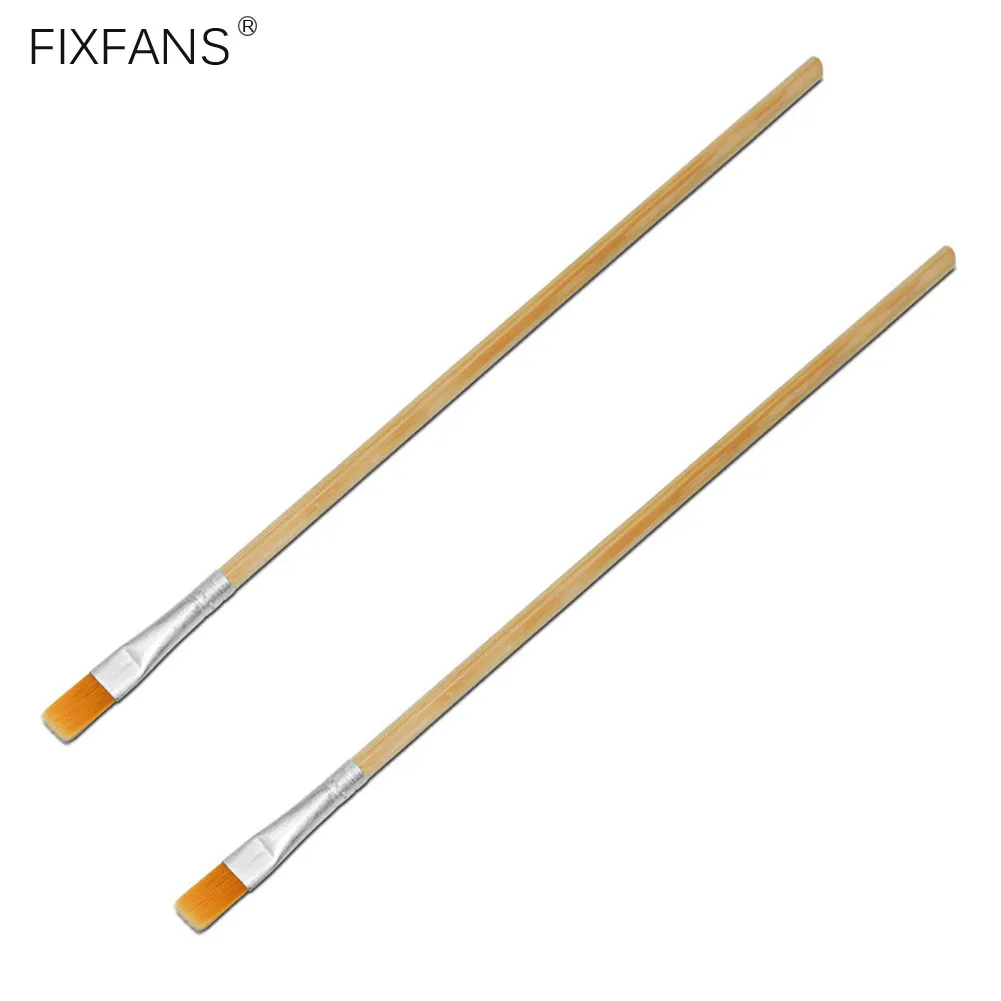 

2Pcs 20cm Small Nylon Brush with Wooden Handle, Dust Removal Brush for PCB Motherboard Repair Cleaning Tools