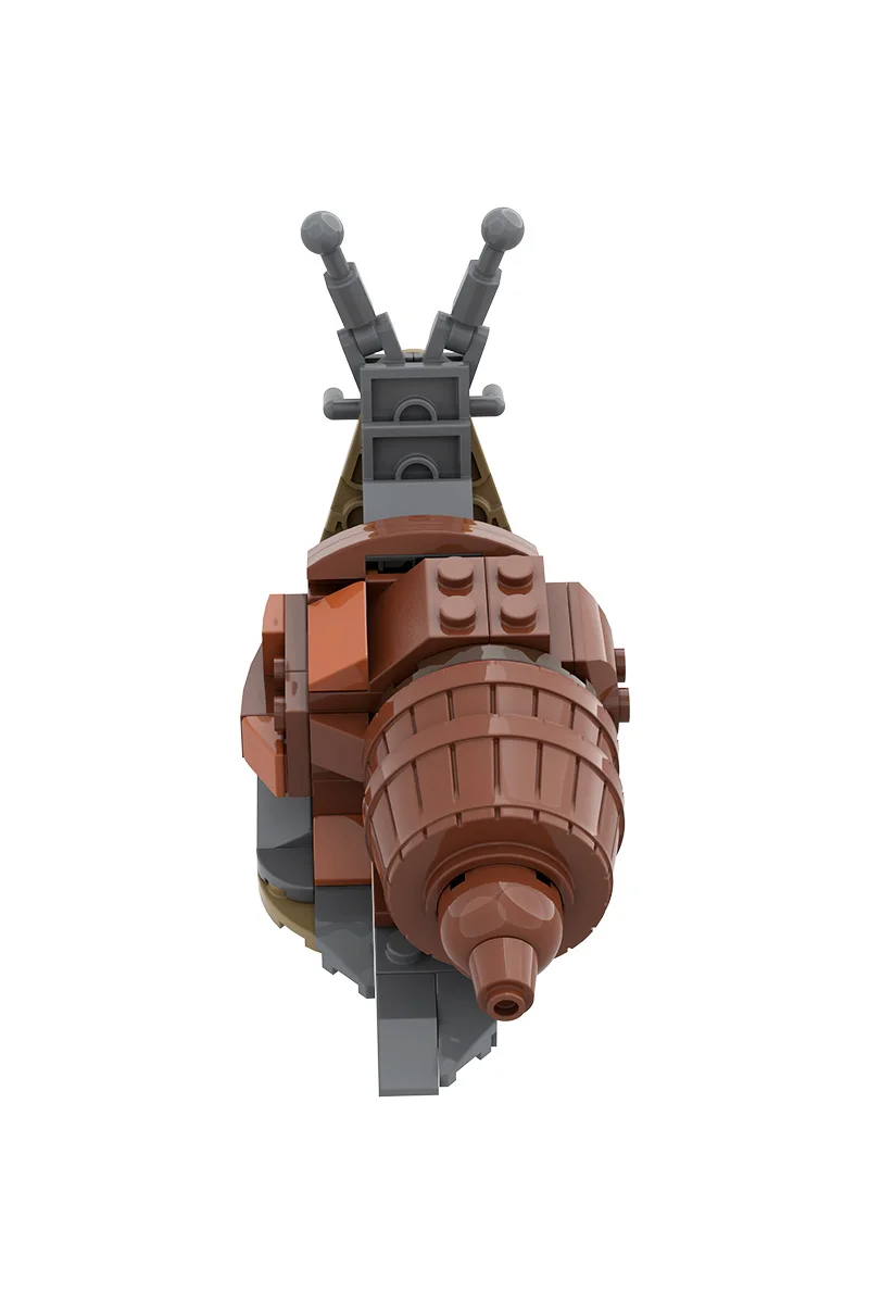MOC Riesige Afrikanische Schnecke Modell Bausteine Natur Pest Pflanze Insekt Ziegel Spielzeug Erwachsene Geschenk – Detail 6