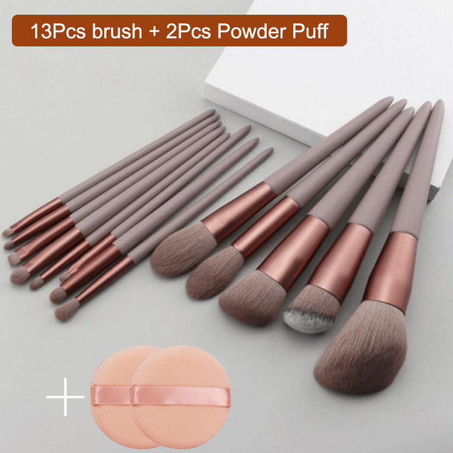 Makeup Brush Set Makeup Concealer Brush Blush Loose Powder Brush Eye Shadow Highlighter Foundation Brush Beauty Tools
