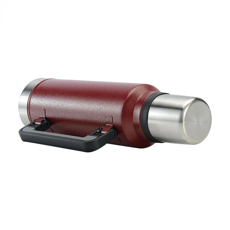 Large Capacity Fitness  1.4L Double wall Stainless  Thermos Outdoor Keep water cool and hot for 24 hours 3