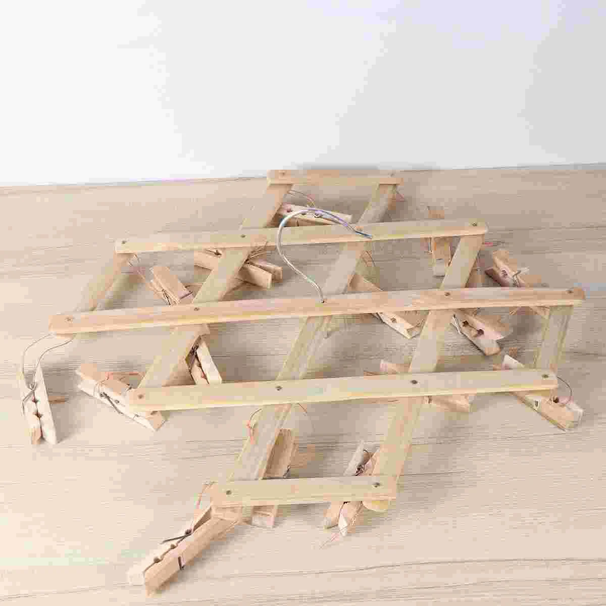 

Bamboo Clothes Drying Rack Underwear Drying Rack Sock Drying Rack Bamboo Hanging Drying Rack