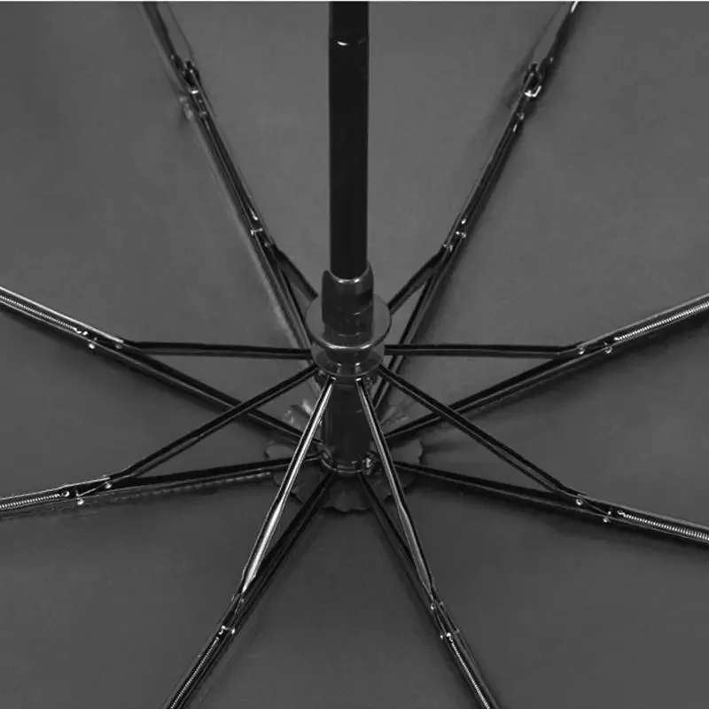 Automatic Rain & Sun Umbrella Wind Resistant Umbrella Folding Umbrella Automatic Sun Umbrella Automatic Umbrella Windproof Umbrella Sun Umbrella Black Coating Parasol Anti-UV 3 Folding Wind Resistant Auto Luxury Big Windproof Women Men 8Ribs