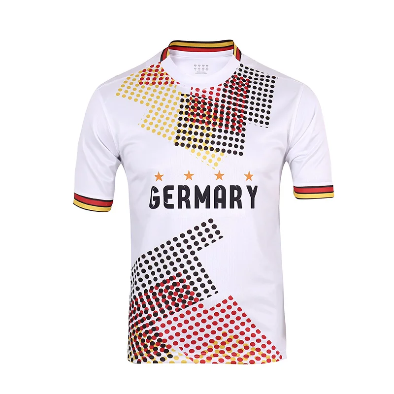 Customize Name And Number Germany Soccer Jersey Wear Popular Football Shirt Germany Soccer Fan Wear Set For Men soccer jersey