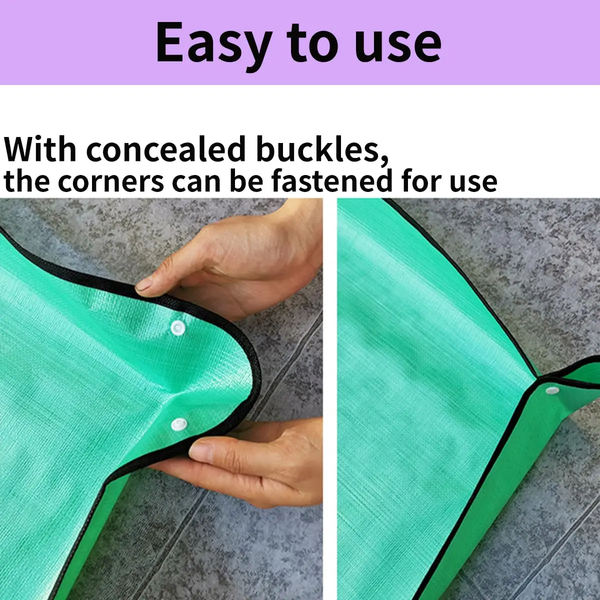 Plant recovery mat, waterproof transplant mat, indoor juicy potted plant portable gardening mat
