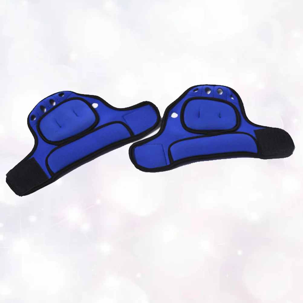 

1 Pair 1KG Walking Hand Weight Sports Running Jogging Hand Weighted Sandbag Gym Fingerless for Men Beginner Blue