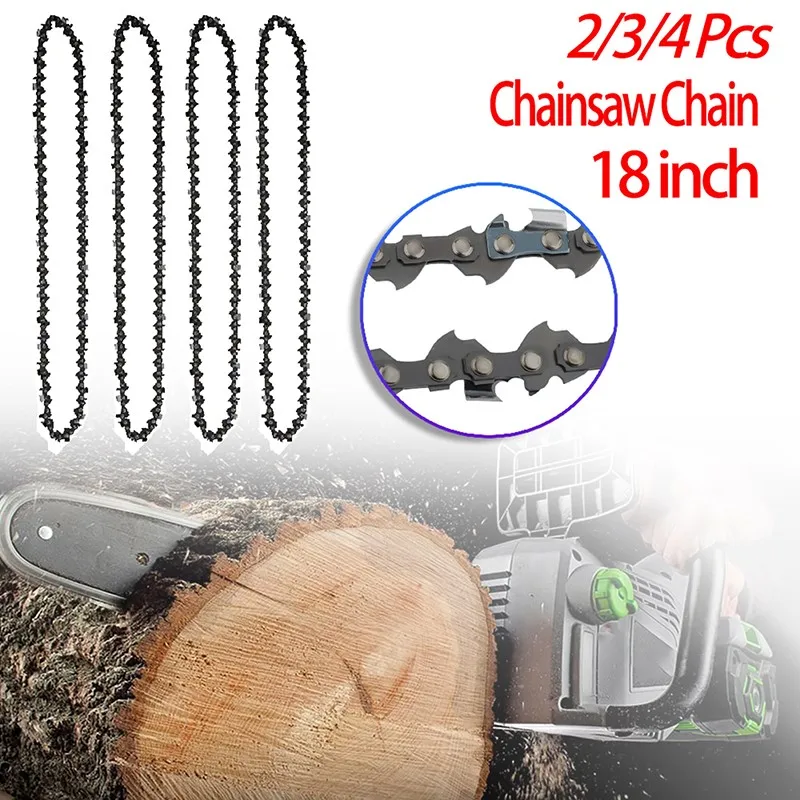 18 Inch Chainsaw Saw Chain .325" Pitch 3/8 Profile .058" 1.5mm Gauge 72 Drive Links 36 Cutters Semi Chisel Garden Cutting Tool chainsaw chain