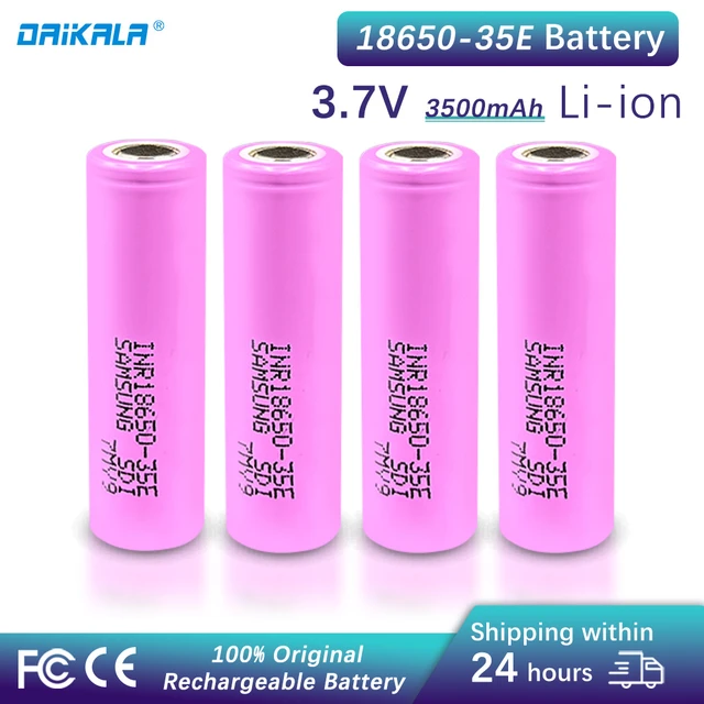 Batería recargable litio-ion Samsung 18650 35E 3.7v 3500mah
