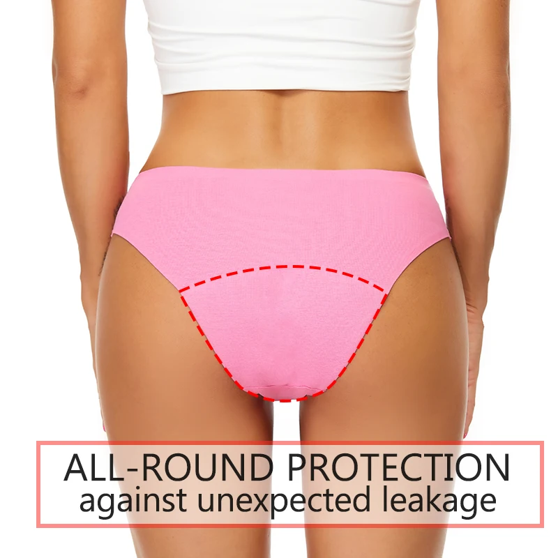 Seamless Cotton Menstrual Panties for Teenager menstrual panties