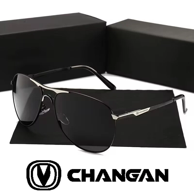 Stylish Men's Sunglasses UV400 High Quality Polarized Transparent Driving For Changan CS75 Plus CS95 CS35 Alsvin Accessories