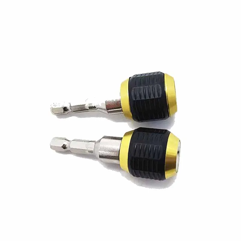 Universal Quick Self-locking Connector Screwdriver Drill Bit Extension Rod Holder Adaptor Convector 1/4\'\' Hex Shank Pop-up Arbor