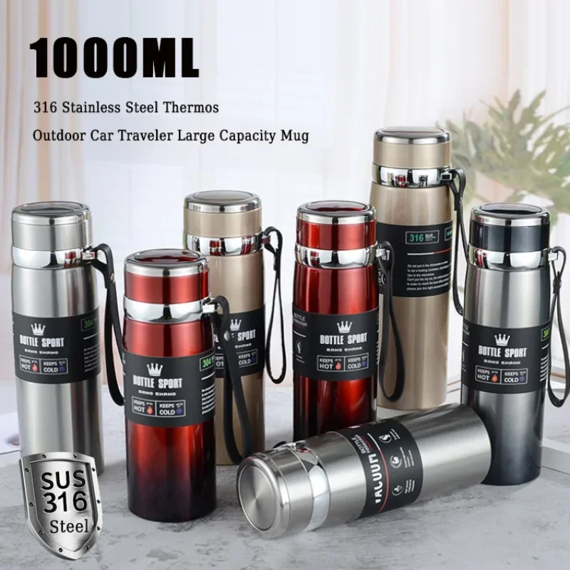 thermos large capacity 316 stainless steel