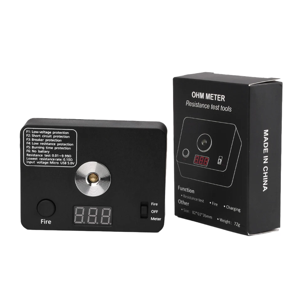 Advokingtap 521 Tab Mini Bobine De Mesure De Brûlure V3 Ohm Testeur De