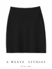 New Chic Women 100% Cashmere Mini Skirt Preppy Style Cashmere Knitted Skirt Autumn Winter Soft Warm Luxury Cashmere Dress 3