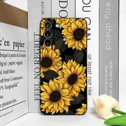 Vibrant Sunflower Floral Pattern Soft Phone Case Cover for Huawei Mate 40 (M - C1632T2)