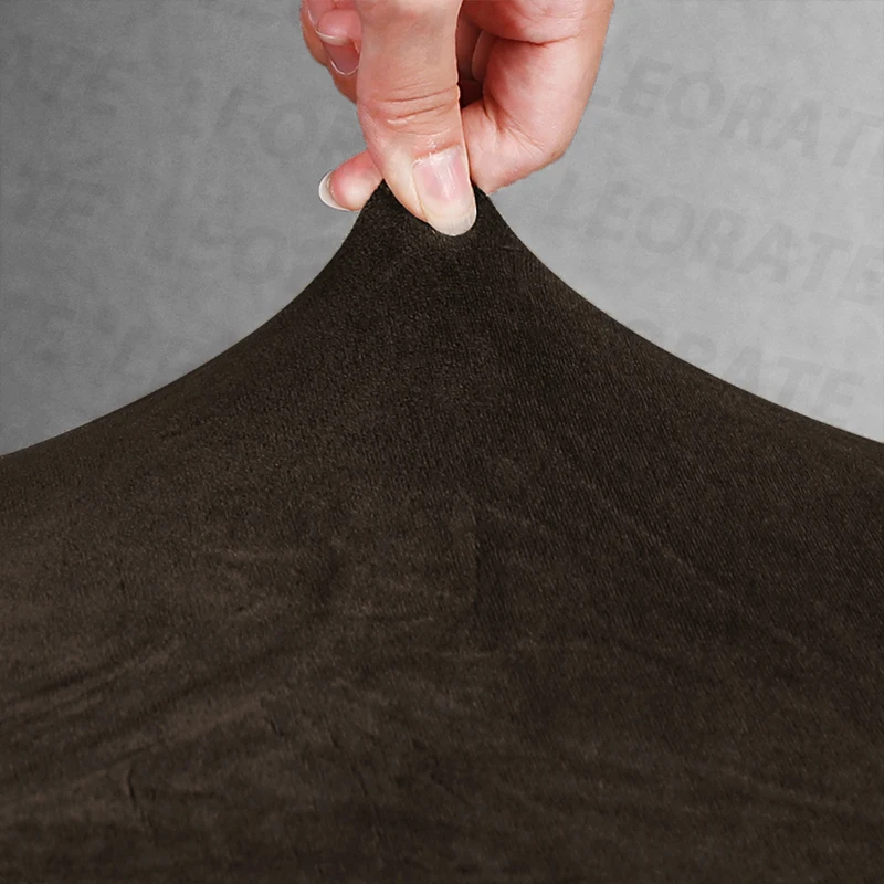 Luxurious Velvet Chair Covers - Available in 23 Colors - Small Size Bar and Dining Room Options (1/2/4/6 Pieces)