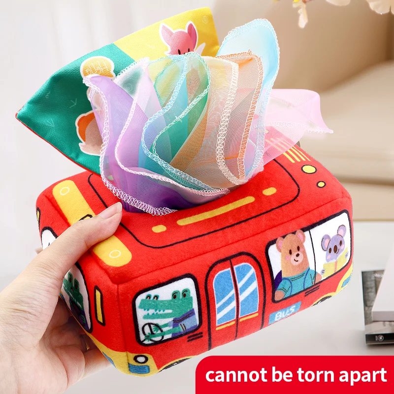 Baby drawing paper toy tear not break tissue box baby 0 1 years 6 months 2 + puzzle early education birthday gift Christmas gift educational toys,puzzle toys,tissue box toy