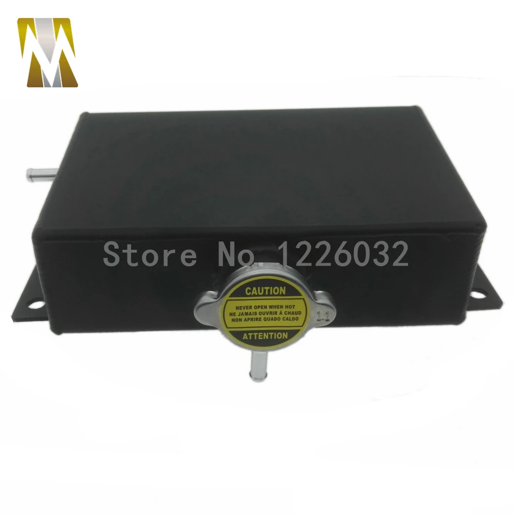 

Универсальный черный алюминиевый резервуар для охлаждающей жидкости для Civic 240SX WRX Eclipse 1,6 л, аксессуары для резервуара