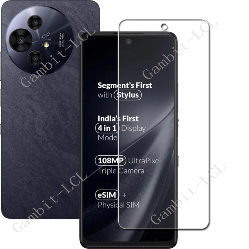 Premium Tempered Glass Screen Protector Film (3-Pack)