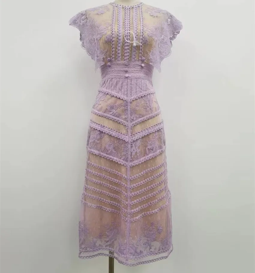 イノセントワールド ノースリーブ ワンピース膝丈 可愛い フリル