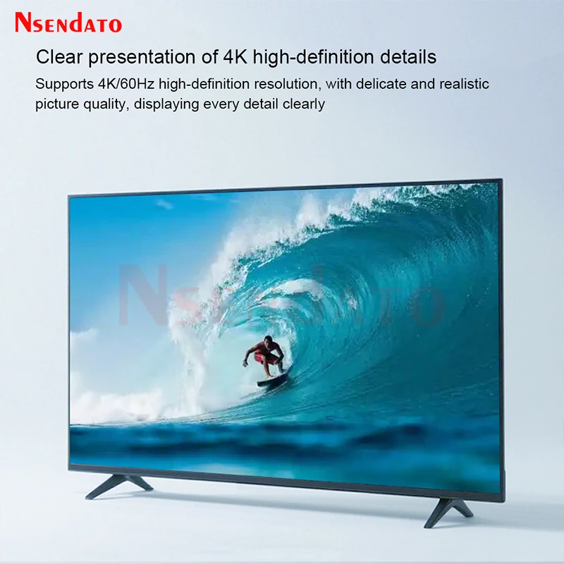 4K 60hz HDMI Splitter 1x2 with Optical R/L Audio Video Converter 1 In 2 Out HDMI Splitter For PC To TV Display amplifier DVD STB