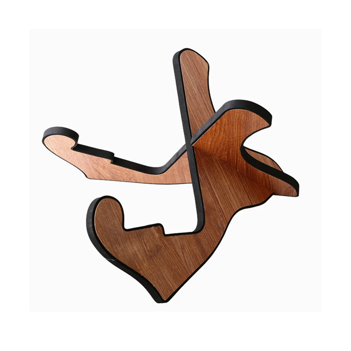 

Деревянная подставка для гитары, универсальная подставка для гитары, Портативная подставка для струн и инструментов с мягким резиновым покрытием