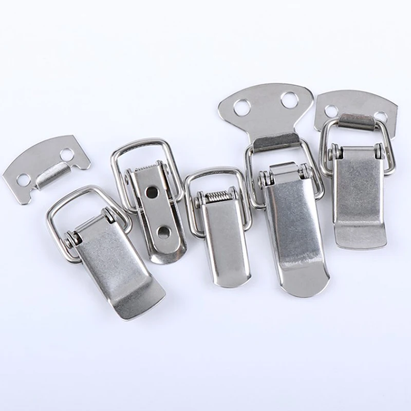 Duck-mouth Buckle Toggle Latches Jewelry Box Hasps Decorative Latches Buckle Clamp 2pcs