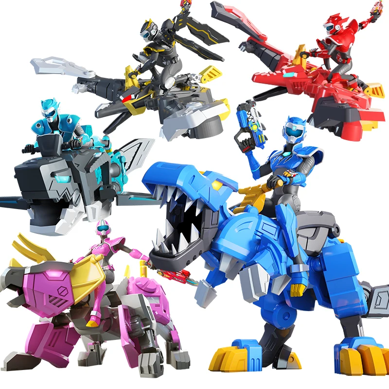 

Mini Force Toys Transformation Action Figure Deformed Robot MiniForce X Simulation Animal Dinosaur Child Souvenir Gift