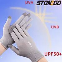 Sun Protection Gloves for Men and Women, Summer Outdoor UV Protection, Driving, Non-slip Touch Screen Cycling Gloves 1