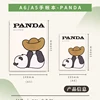 Kinbor A5 A6 Size Panda Journal Notebook Monthly Weekly Planner Daily Agenda Time Management to Increase Productivity Writing 3