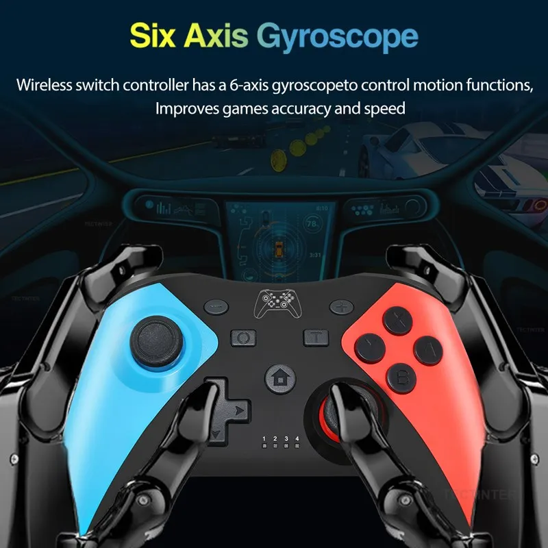 Enhanced Wireless Bluetooth Game Controller for Multi-Platform Gaming