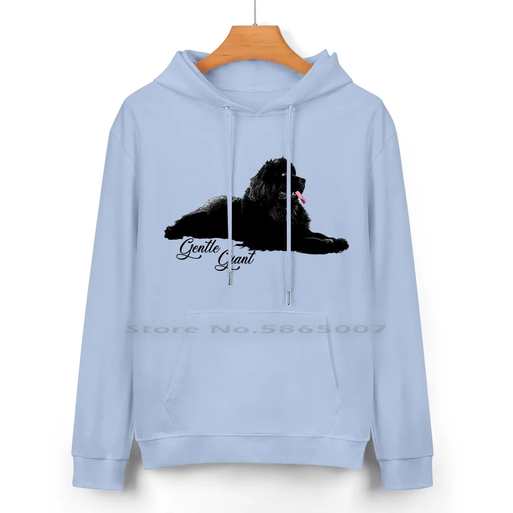 Men's 3D Print Hoodie - Long Sleeve Pullover With Newfoundland Dog Design - View #7