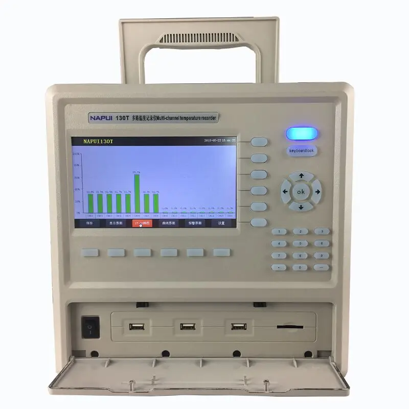 USB Temperature Recorder with K type thermocouples, Digital Temperature Data Recorder