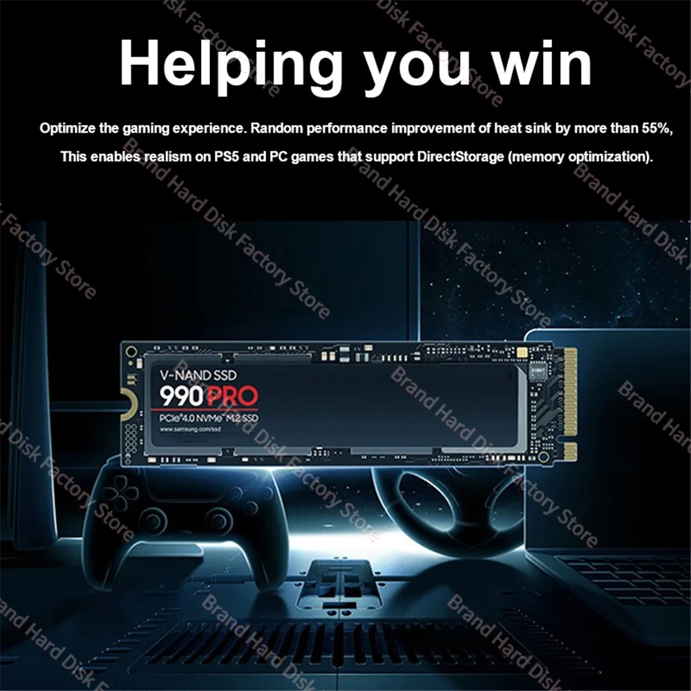 ũž PC PS5 ƮϿ ָ Ʈ ϵ ũ, 1080PRO 4TB SSD, SSD M2 2280 PCIe 4.0 NVME б 14000 MB/S