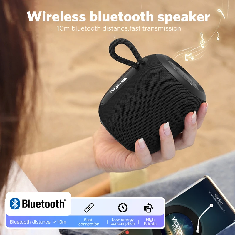 Meegoo Portable Wireless Bluetooth Speaker With Enhanced Bass_voghion.com