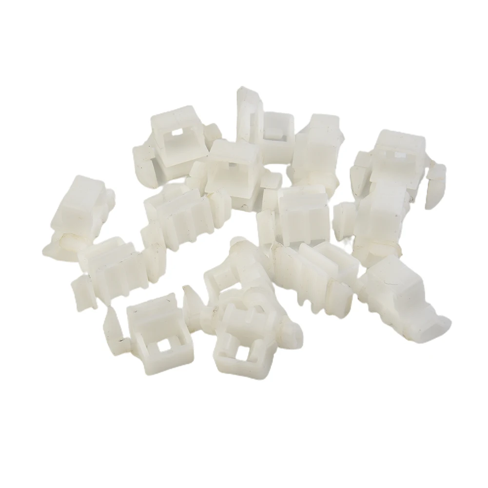 

Part Brackets Clips Planking For Mercedes Sacco 190 W201 W124 A124 S124 Durable Retainer Fastener Clip Accessory White