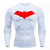 Compression Shirt Men's Running T-shirt Long sleeve Bodybuilding Fitness Top Sweat Gym Workout Second Skin rashgarda MMA Short 6