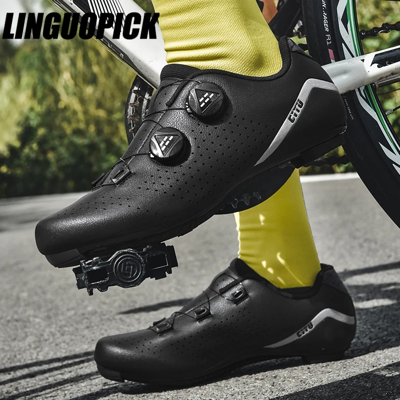 2023 Cycling shoes Mtb Cleats Men Carbon Speed Bike Shoes Women Mountain Racing Flat SPD Road Cycling Footwear Outdoor cycling 6