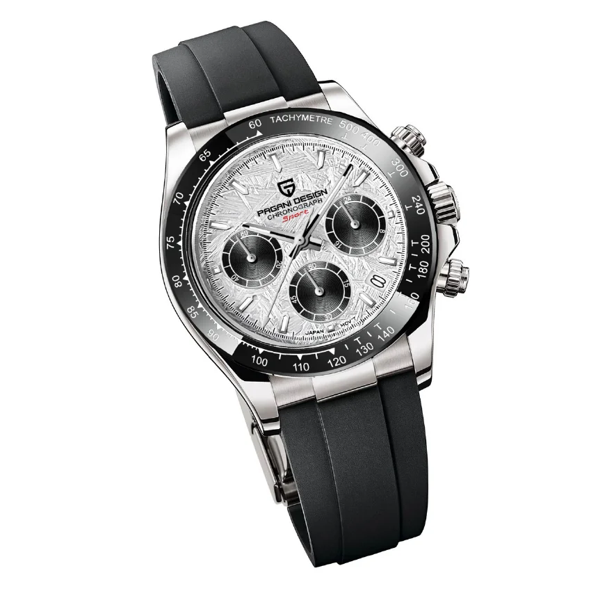 

2021 NEW PAGANI DESIGN Sport Chronograph Meteorite texture Mens Wrist Watches Top Brand Luxury Quartz watch for men Reloj Hombre
