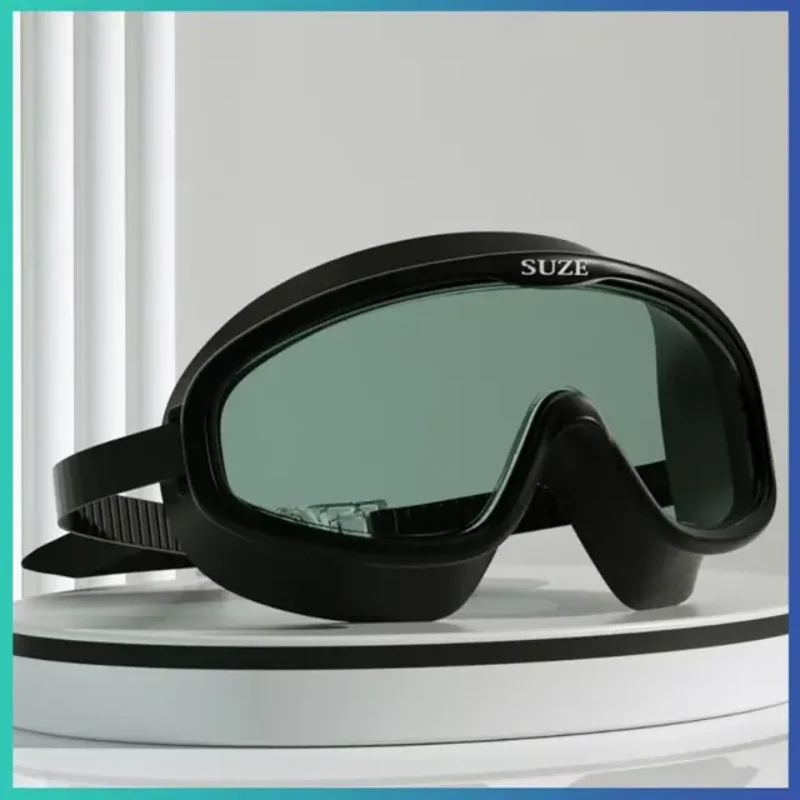 Summer Swimming Goggles Adult Anti-fog HD Large Frame Swim Eyewear UV Protection Water Sports Glasses Waterproof Glasses