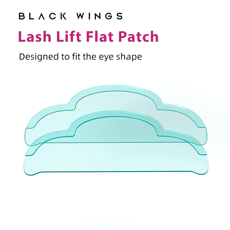 BLACKIWNGS 1PC 실리콘 래쉬 펌 패드 부드럽게 리프팅하는 속눈썹 로드 쉴드 셀프 접착식 속눈썹 컬러 액세서리 메이크업 도구