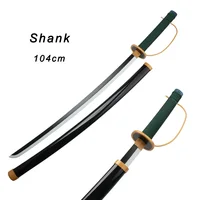 104cm / 41in Roronoa Zoro Katana Shanks Sowrd Anime Cosplay  Kozuki Toki  Shirauo Weapons Toy Stage Props 1
