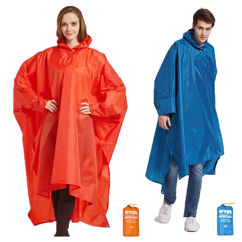 3 In 1 Portable Outdoor Waterproof Military Raincoat Men Raincoat Women ...