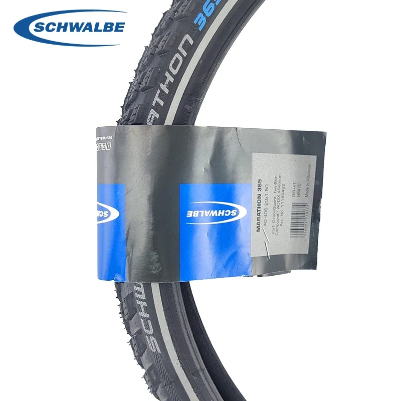 Schwalbe Cub.Schwalbe Marathon 365 20x1.50 Perf Rig, Coperture Sport, Nero, Taglia Unica