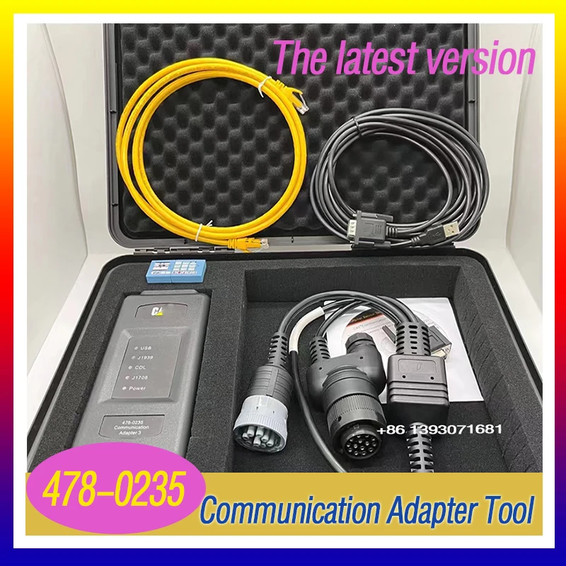 

The Latest Version Of 478-0235 ET4 Communication Adapter 3 Diagnostic Tool Tester For Caterpillar Truck Excavator Ship