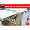 Adjustable Thickness Pork Skin Peeler Separator Removal Machine Commercial Pork Belly Skinning Machine Beef Skin Peeling Machine 5