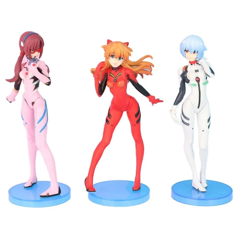 Anime Action Figure Ayanami Rei Con Orsetto - Figura In PVC 13,5 Cm - Statua Da Collezione Per Fan Di Anime - Regalo Natale E Compleanno