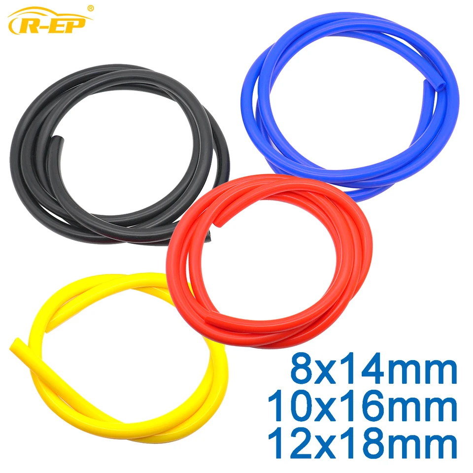 Hosifiy Tuyau D'aspiration En Silicone Bleu, 6 X 10 Mm (ID X OD), 4 M