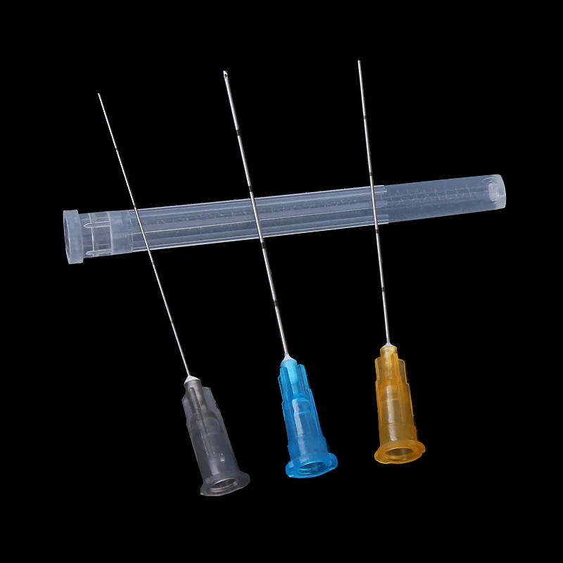 Disposable Blunt Tip Cannula Needle For Filler Injection 18G 21G 22G 23G 25G 27G 30G Uric Acid Facial Filling Nose ,2pcs/pack*10